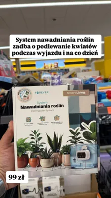 System nawadniania roślin Forever promocja w Biedronka