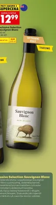 Wino białe wytrawne Exclusive Selection Sauvignon Blanc promocja w Biedronka