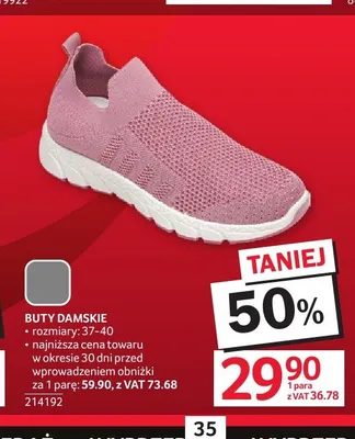Buty damskie sportowe promocja w Selgros