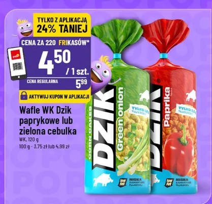 Wafle paprykowe  promocja w POLOmarket