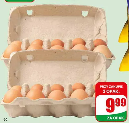 Jaja świeże ściółkowe rozmiar L promocja w Dino