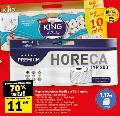 Papier toaletowy Kartika A'10 promocja w Twój Market