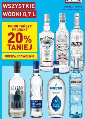 Wódka Żołądkowa gorzka de luxe promocja w Aldi