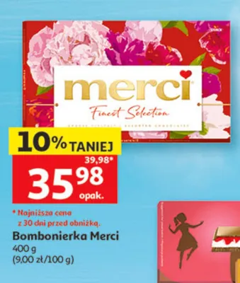 Bombonierka Merci promocja w Auchan