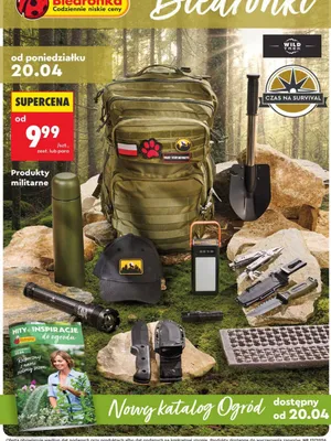 Produkty militarne - cena od: promocja w Biedronka