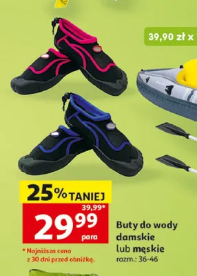 Buty do wody męskie promocja w Auchan