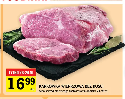 Karkówka wieprzowa bez kości promocja w Gram Market