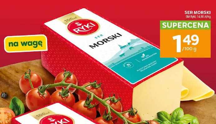 Ser Morski Ryki promocja w Stokrotka