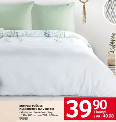 Komplet pościeli z mikrofibry 160x200 cm Eurofirany promocja w Selgros