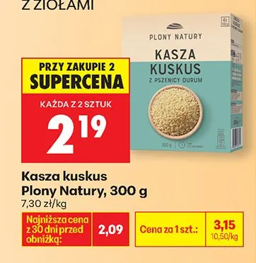 Kasza kuskus z pszenicy durum promocja w Biedronka