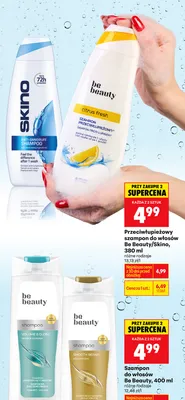 Przeciwłupieżowy szampon do włosów różne rodzaje promocja w Biedronka