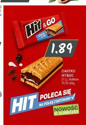 Ciastko Hit & Go promocja w Słoneczko