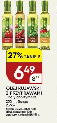 Olej Kujawski z przyprawami promocja w Chata Polska
