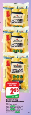 Bułki Hot Dog francuski Schulstad promocja w Dino