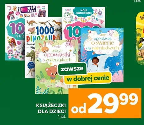 Książeczki dla dzieci promocja w Stokrotka