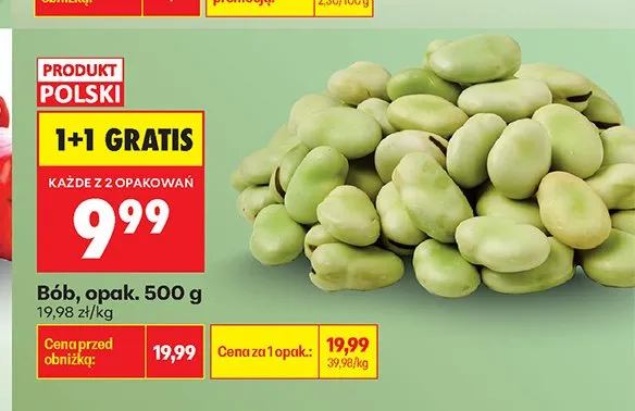 Bób promocja w Biedronka