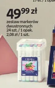 Zestaw markerów dwustronnych CREADU promocja w Dzień Dziecka