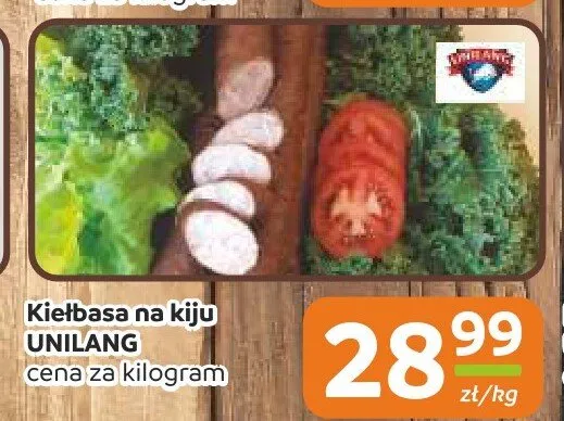 Kiełbasa na kiju Unilang promocja w Społem Częstochowa