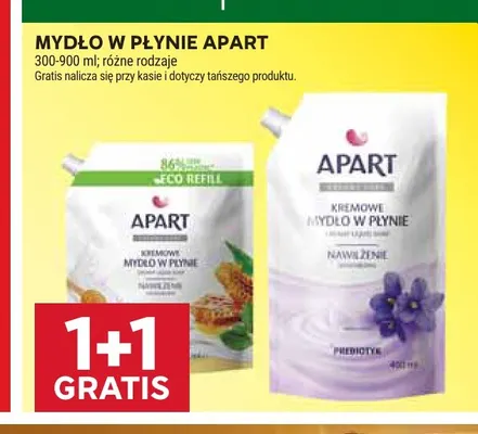 Mydło w płynie Apart promocja w Stokrotka