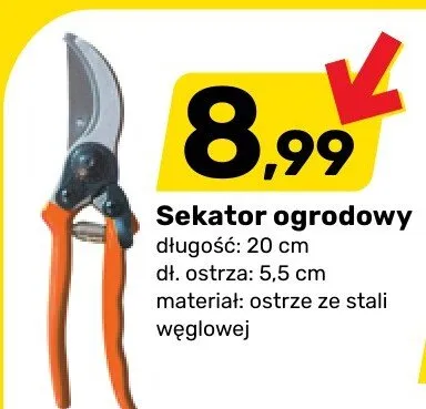 Sekator ogrodowy promocja w Bricomarche