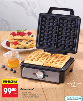 Gofrownica Eldom promocja w Biedronka