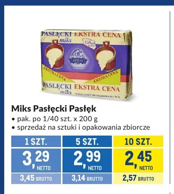Miks Pasłęcki Pasłęk promocja w Makro