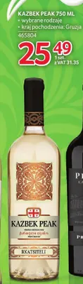 Wino Kazbek Peak promocja w Selgros