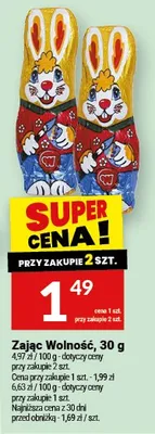 Zając wolność promocja w Twój Market