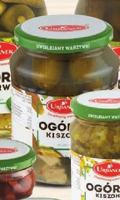 Ogórki kiszone Urbanek promocja w Intermarche