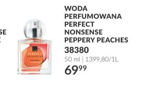 Woda perfumowana Perfect Nonsense Peppery Peaches Avon promocja w AVON