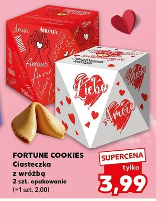 Ciasteczka z wróżbą promocja w Kaufland