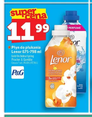 Płyn do płukania Lenor Perfume Therapy Gold Orchid & Vanilla promocja w TOPAZ