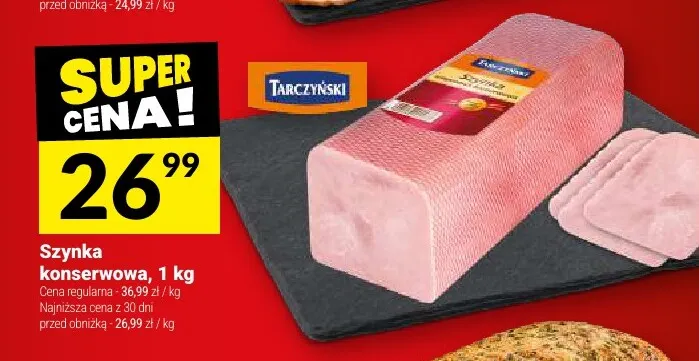 Szynka konserwowa Tarczyński promocja w Twój Market