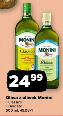 Oliwa z oliwek Monini Classico promocja w Netto