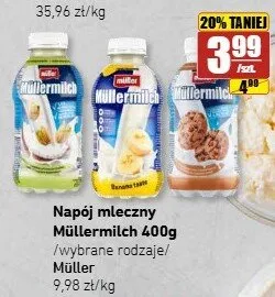 Napój mleczny Müllermilch Müller promocja w API Market