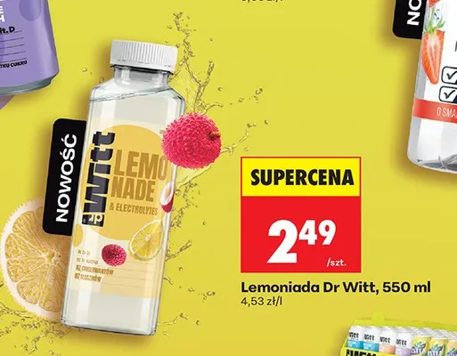 Lemoniada promocja w Biedronka