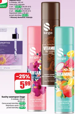 Suchy szampon promocja w Dino