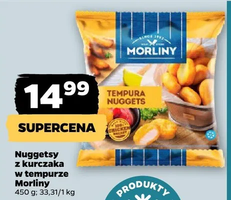 Nuggetsy z kurczaka w tempurze Morliny promocja w Netto