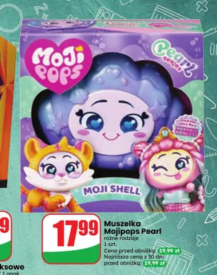 Muszelka MojiPops Pearl promocja w Dino