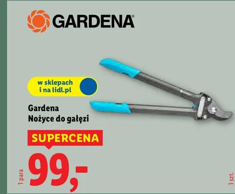 Nożyce do gałęzi promocja w Lidl
