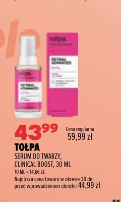 Serum do twarzy Clinical Boost Tołpa promocja w Drogerie Natura