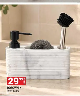 Dozownik kolor szary promocja w Merkury Market