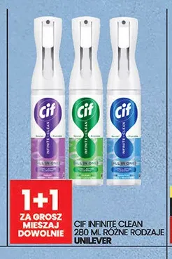 Płyn czyszczący Cif Infinite Clean promocja w Wafelek