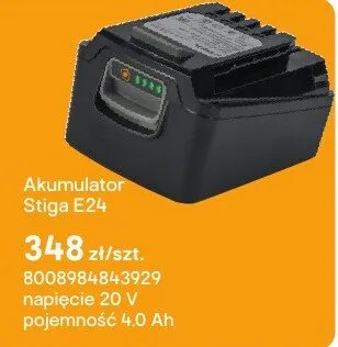 Akumulator Stiga E24 promocja w Castorama