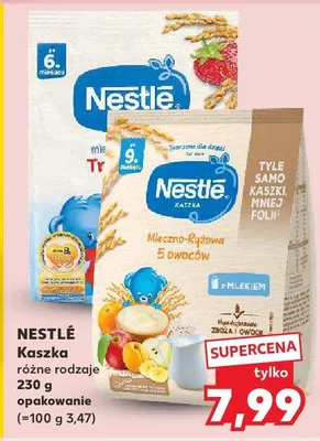 Kaszka różne rodzaje promocja w Kaufland