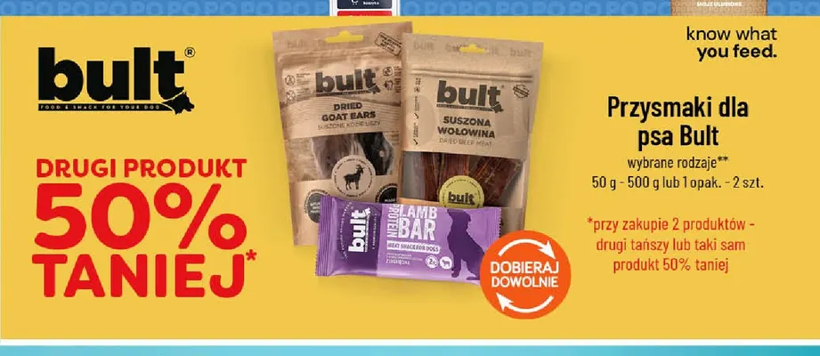 Przysmaki dla psa Bult promocja w POLOmarket