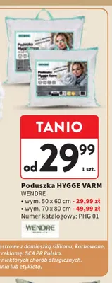 Poduszka Hygge Varm 50x60 cm Wendre promocja w Intermarche