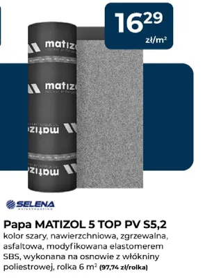 Papa MATIZOL 5 TOP PV S5,2 promocja w PSB Mrówka