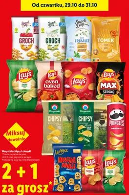 Chipsy Weekend na Mazurach cebulka dymka Przysnacki promocja w Lidl