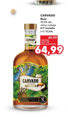 Rum Carvado promocja w Kaufland
